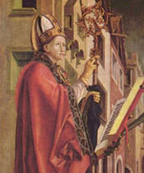Wolfgang a Bishop and reformer. Born in Swabia, Germany, he studied at Reichenau under the Benedictines and at Wurzburg before serving as a teacher in the cathedral school of Trier. 